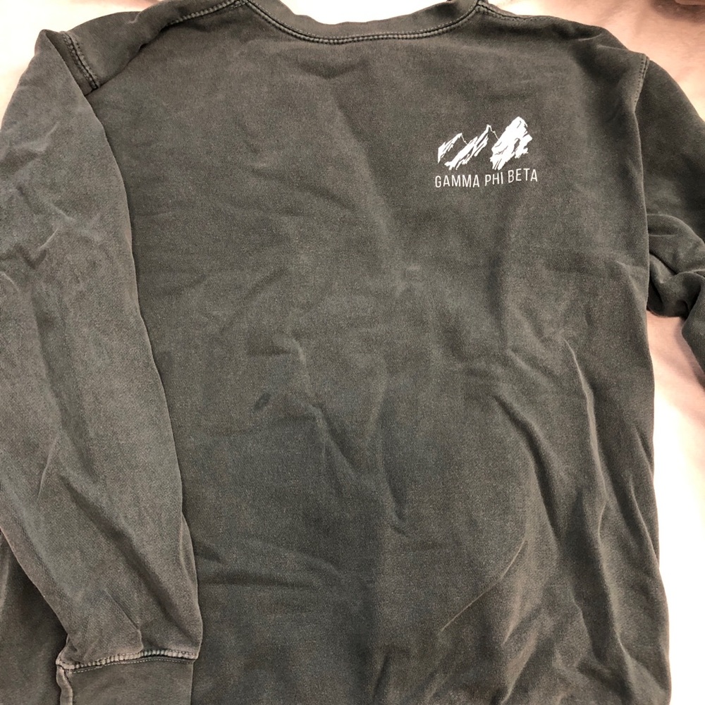 Hunter Green Gamma Phi Beta Sweatshirt